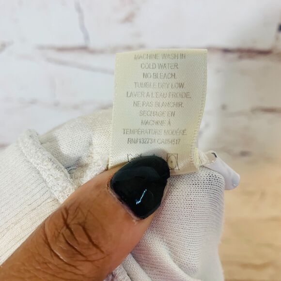 Cloth & Stone Cream Lounge Joggers Medium Super Soft Drawstring Cozy Pants - Picture 9 of 11